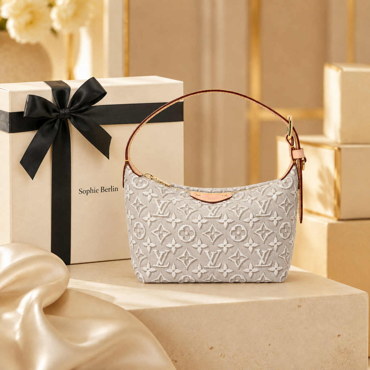 Pochette Hills met luxe Sophie Berlin geschenkdoos