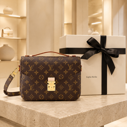 Pochette Metis Braun Luxus-Profilfoto