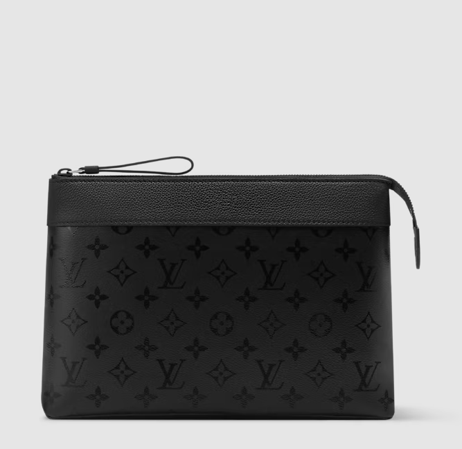 Schwarze Pochette Voyage Midnight Vorderansicht