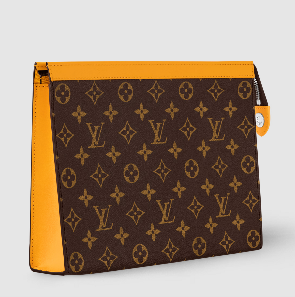 Pochette Voyage MM – Monogramm in Gelb – Originalansicht 2