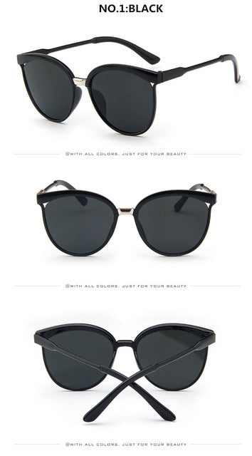 Klassische Retro Cat-Eye Sonnenbrille – Ansicht 10