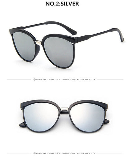 Klassische Retro Cat-Eye Sonnenbrille – Ansicht 5