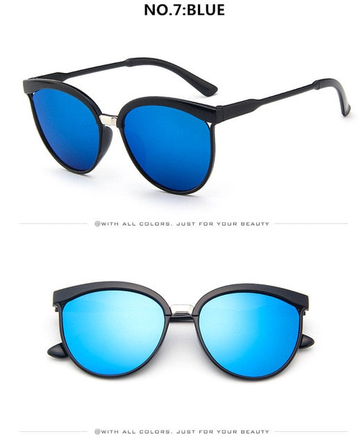 Klassische Retro Cat-Eye Sonnenbrille – Ansicht 4
