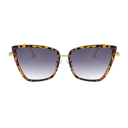 Vintage Cat-Eye Metallsonnenbrille UV400 – Ansicht 10