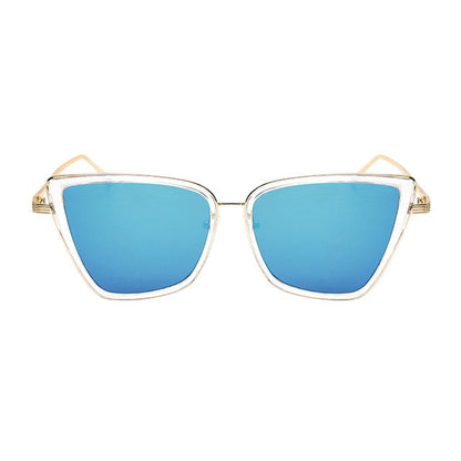 Vintage Cat-Eye Metallsonnenbrille UV400 – Ansicht 5