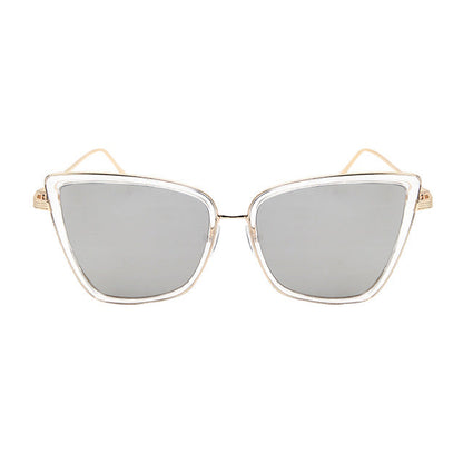 Vintage Cat-Eye Metallsonnenbrille UV400 – Ansicht 12