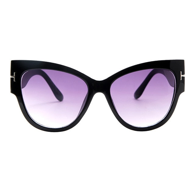 Oversize Vintage Cat-Eye Sonnenbrille – Ansicht 2