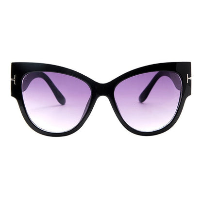 Oversize Vintage Cat-Eye Sonnenbrille – Ansicht 2