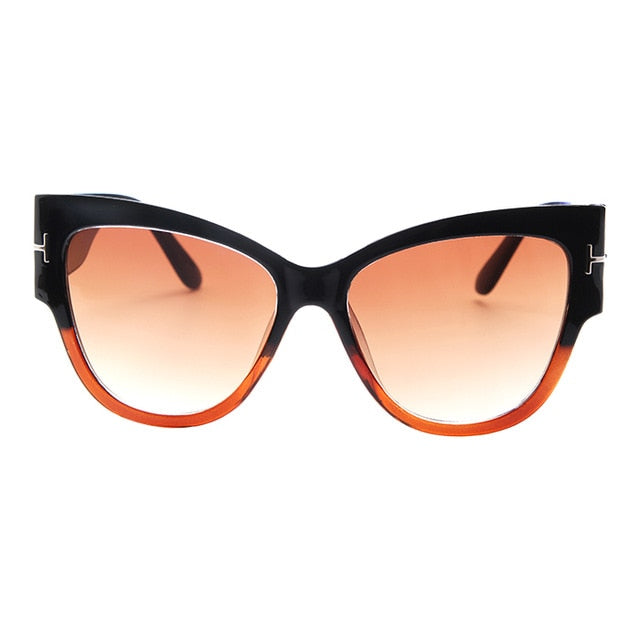 Oversize Vintage Cat-Eye Sonnenbrille – Ansicht 9