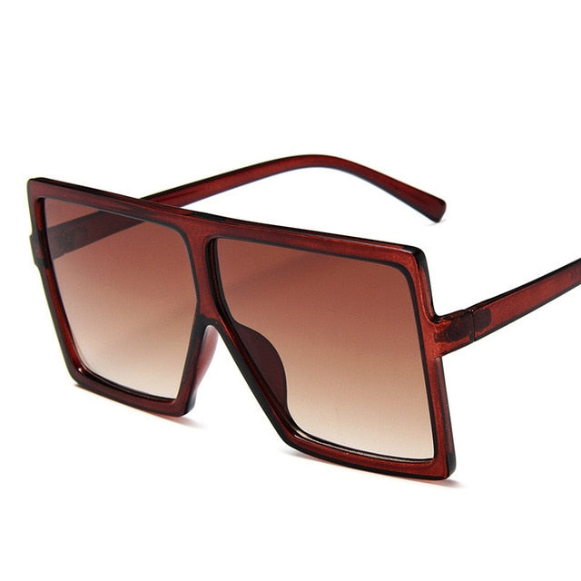 Oversize Square Damen-Sonnenbrille UV400 – Ansicht 10