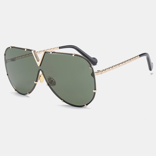 Oversize Metall-Sonnenbrille MS678 – Ansicht 10