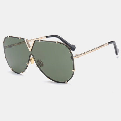 Oversize Metall-Sonnenbrille MS678 – Ansicht 10