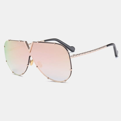 Oversize Metall-Sonnenbrille MS678 – Ansicht 3