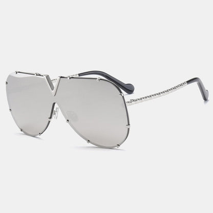 Oversize Metall-Sonnenbrille MS678 – Ansicht 6