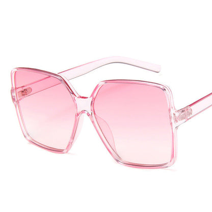 Oversize Damen-Sonnenbrille mit Farbverlauf UV400 – Ansicht 8