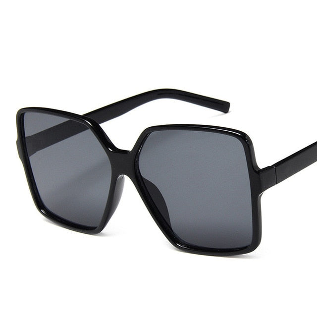 Oversize Damen-Sonnenbrille mit Farbverlauf UV400 – Ansicht 9