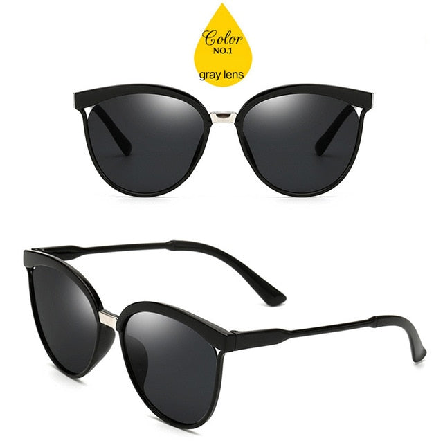 Candies Luxus Cat-Eye Sonnenbrille – Ansicht 10