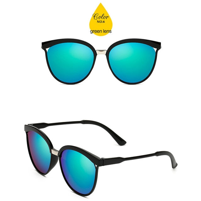 Candies Luxus Cat-Eye Sonnenbrille – Ansicht 7