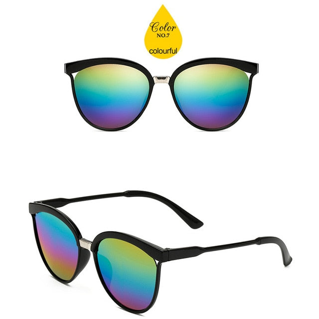 Candies Luxus Cat-Eye Sonnenbrille – Ansicht 9