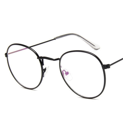 Runde Spiegel-Metallsonnenbrille UV400 – Ansicht 4