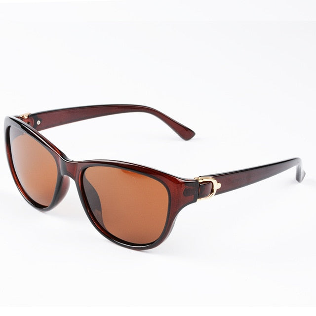 Polarisierte Luxus Cat-Eye Sonnenbrille – Ansicht 2