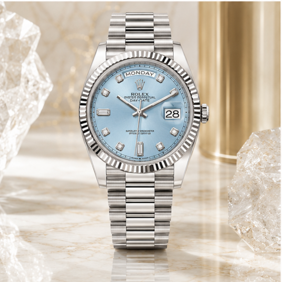 Day-Date 40 „Ice Blue“