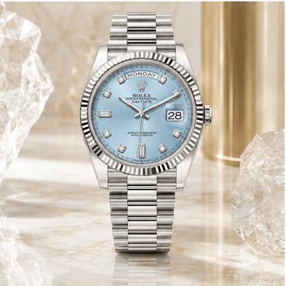 Day-Date 40 „Ice Blue“