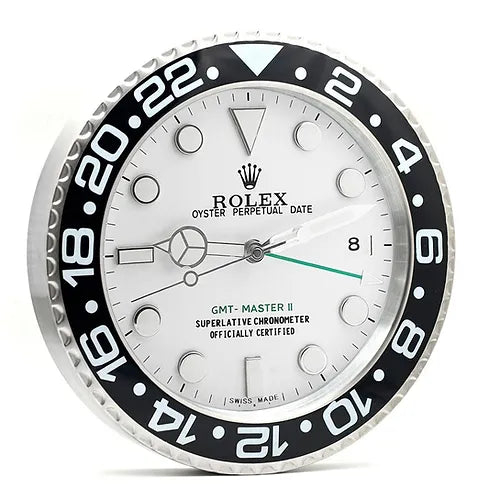 GMT-Master Wanduhr – Schwarz & Weiß – weitere Ansicht