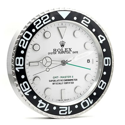 GMT-Master Wanduhr – Schwarz & Weiß – weitere Ansicht