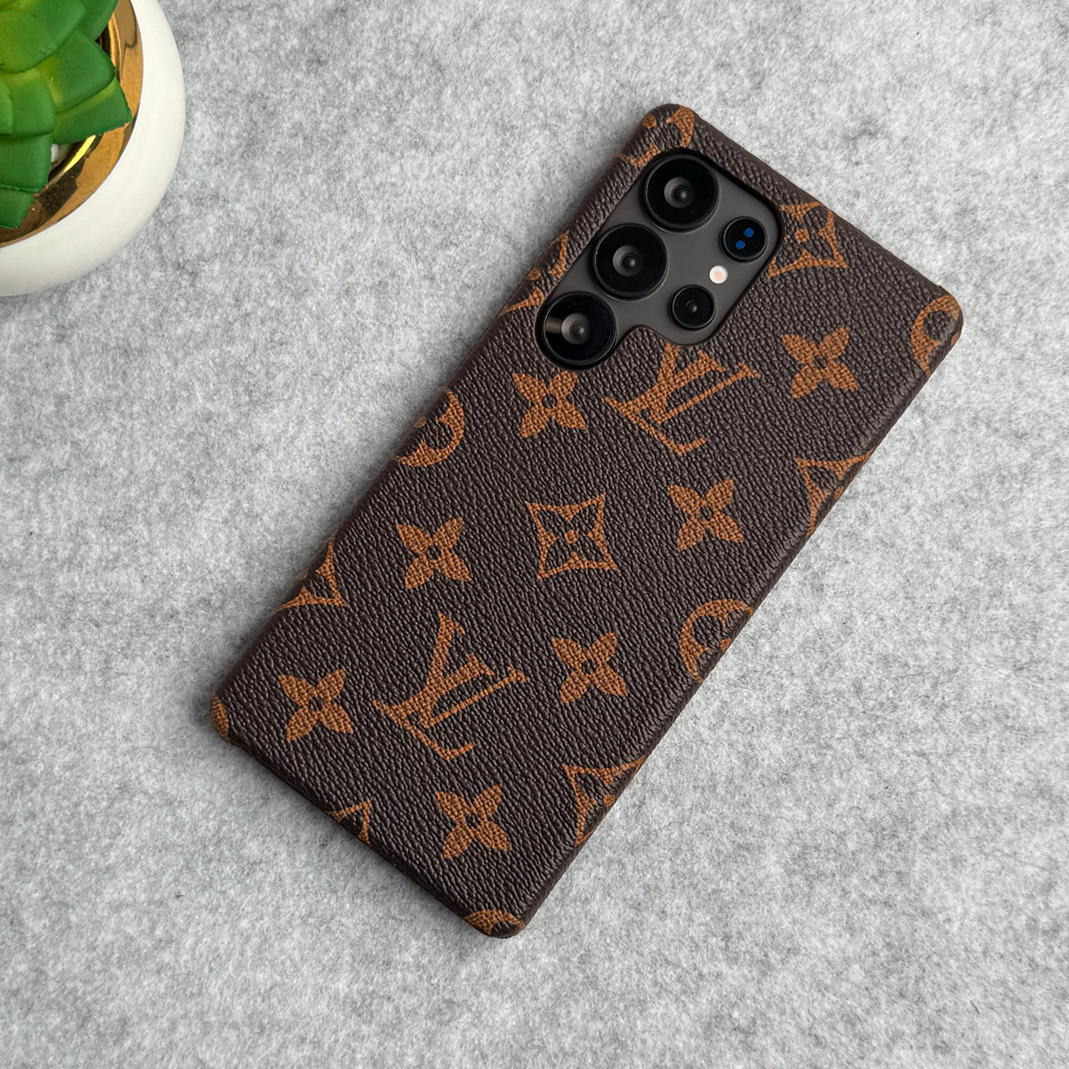 Luxus PU-Leder-Handyhülle für Samsung Galaxy