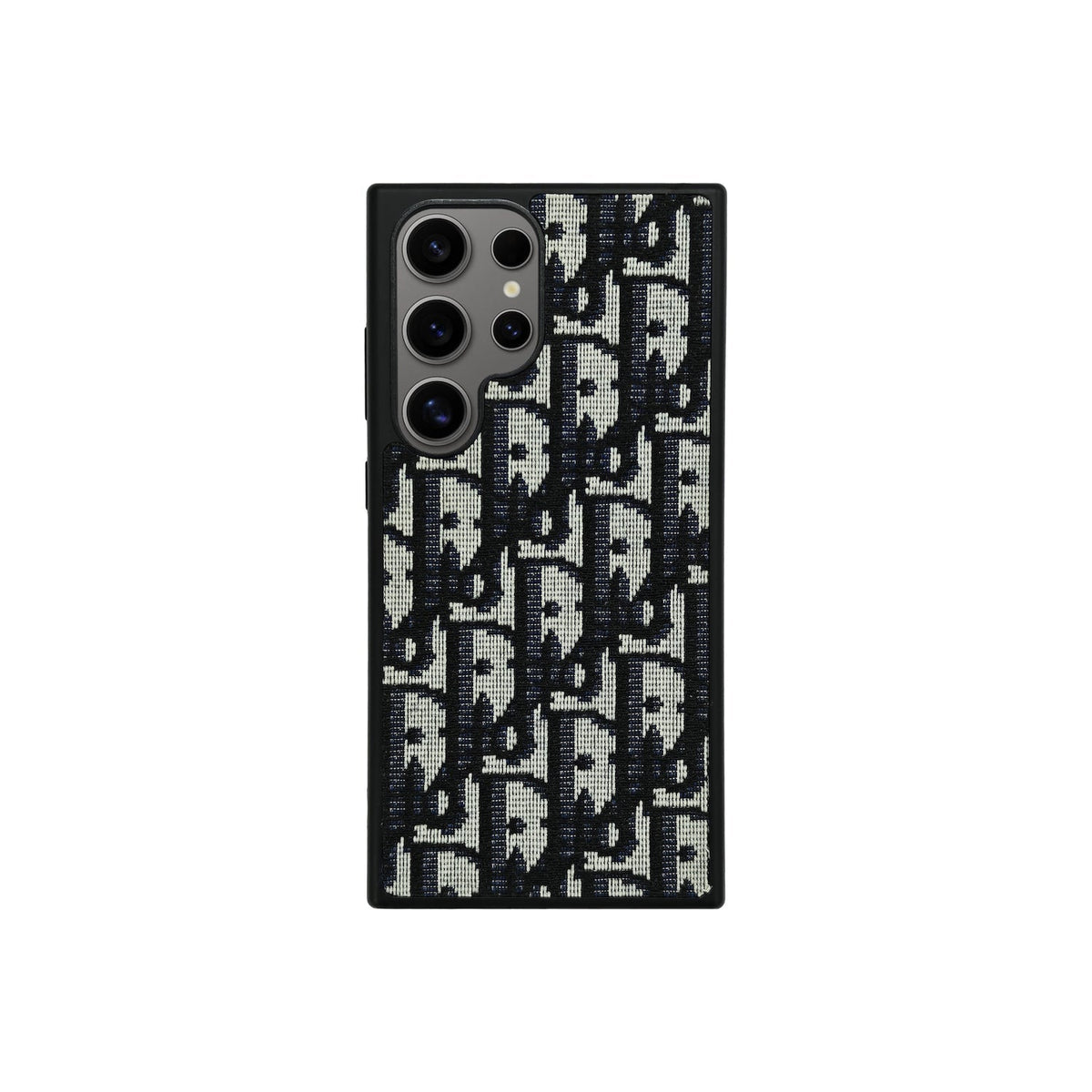 Schwarze elegante Handyhülle für Samsung Galaxy – Ansicht 1