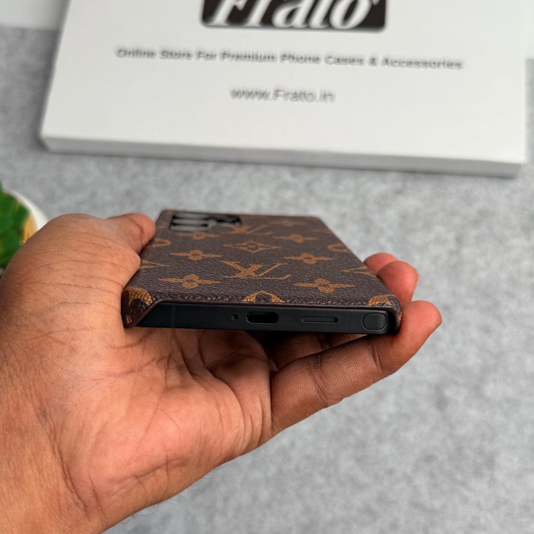 Luxus PU-Leder-Handyhülle für Samsung Galaxy – Ansicht 4