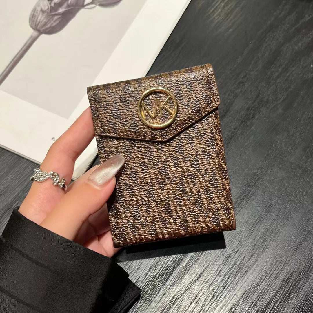 Luxuriös MK & CO -Inspired Monogram Card Holder Wallets