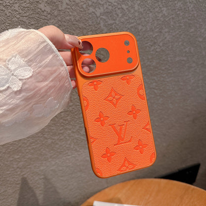 The Tangerine Monogram iPhone Hülle