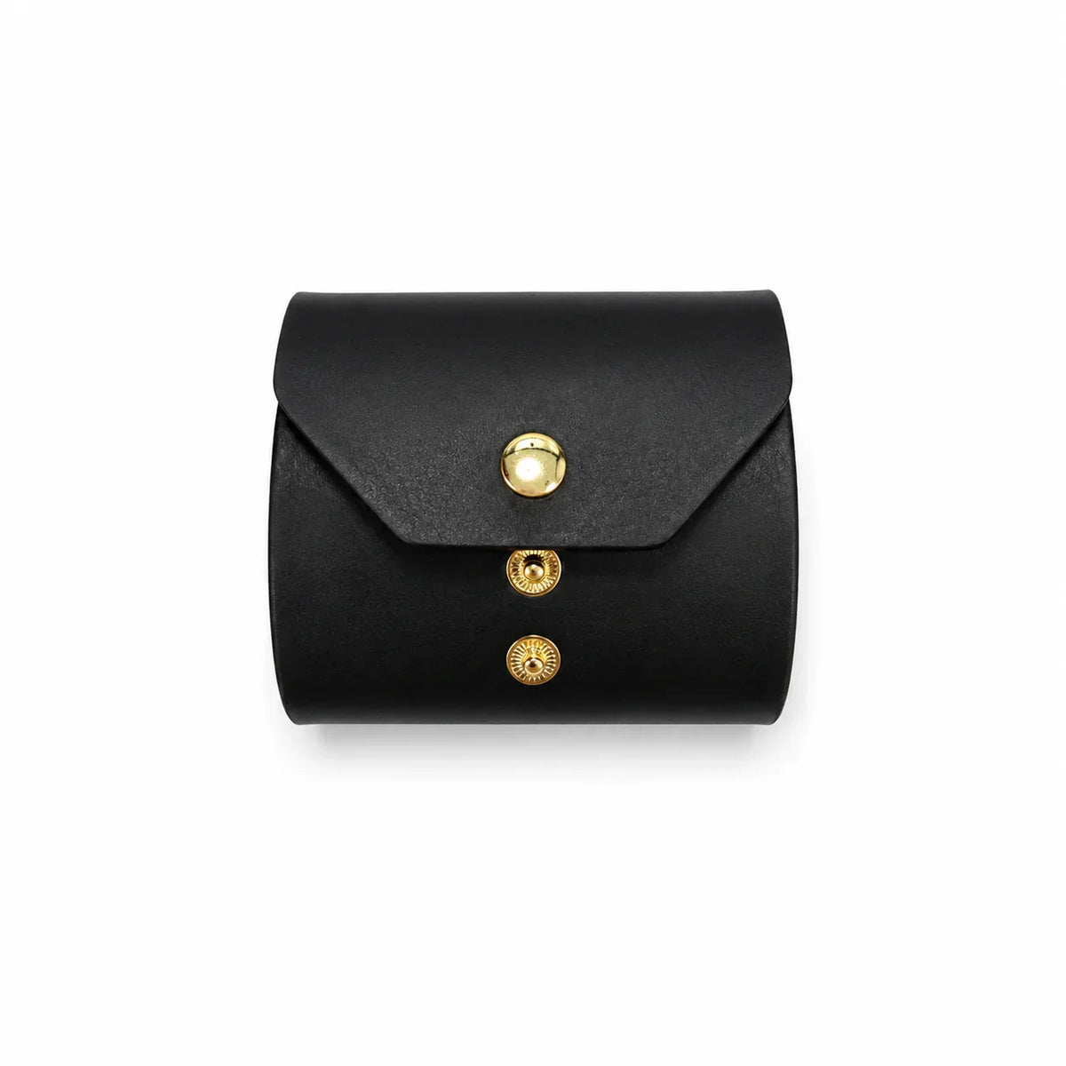 Handcrafted Leder Cash Wrap Geldbörse — Slim, Minimal, Essential