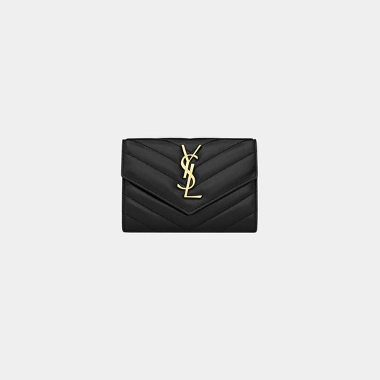 C-m Quilted Lambskin Small Geldbörse