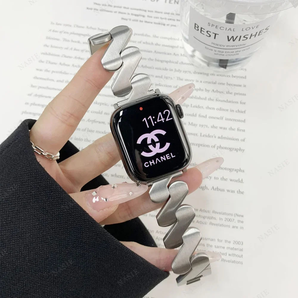 Stainless Steel Armband For Apple Uhr Series