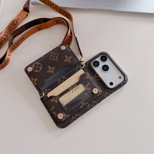 The Flip & Go iPhone Geldbörse Hülle
