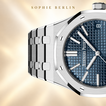 Octavia Sportuhr Midnight Blau 41 mm – Gehäuse und Armband – Sophie Berlin