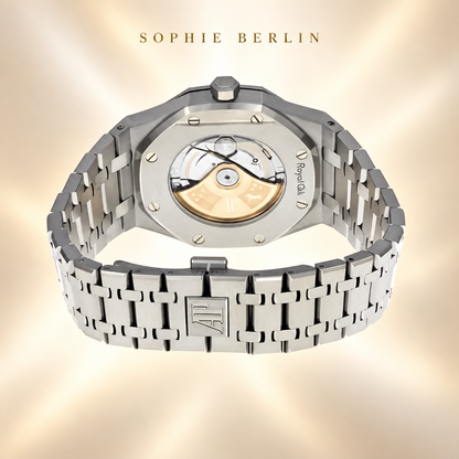 Octavia Sportuhr Midnight Blau 41 mm – Rückseite und Schließe – Sophie Berlin