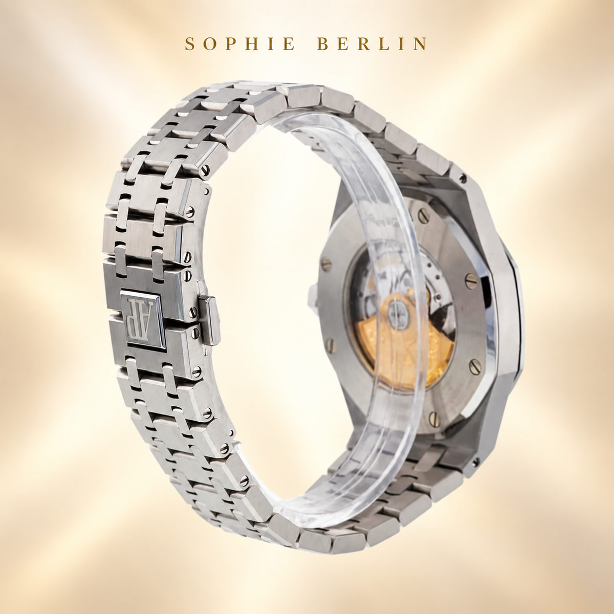 Octavia Sportuhr 41 mm – Rückseite und Armband – Sophie Berlin