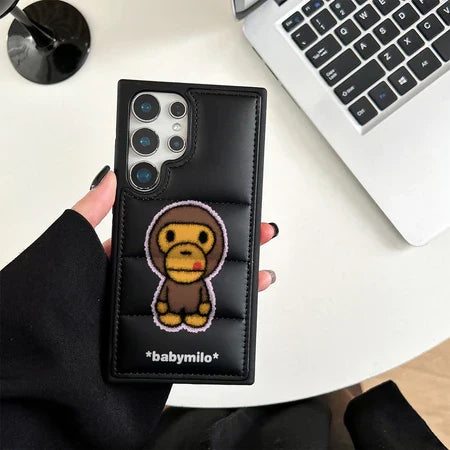 Baby-Affen-Handyhülle für Samsung Galaxy, Fold und Flip – Originalansicht 6