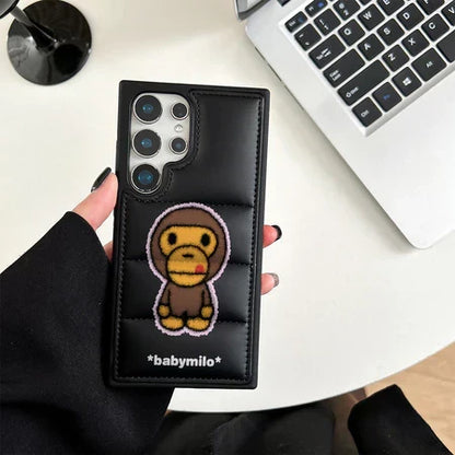 Baby-Affen-Handyhülle für Samsung Galaxy, Fold und Flip – Originalansicht 6