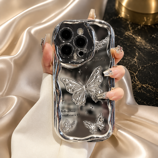 Silverwing Schmetterling iPhone-Hülle – Luxus Produktfoto