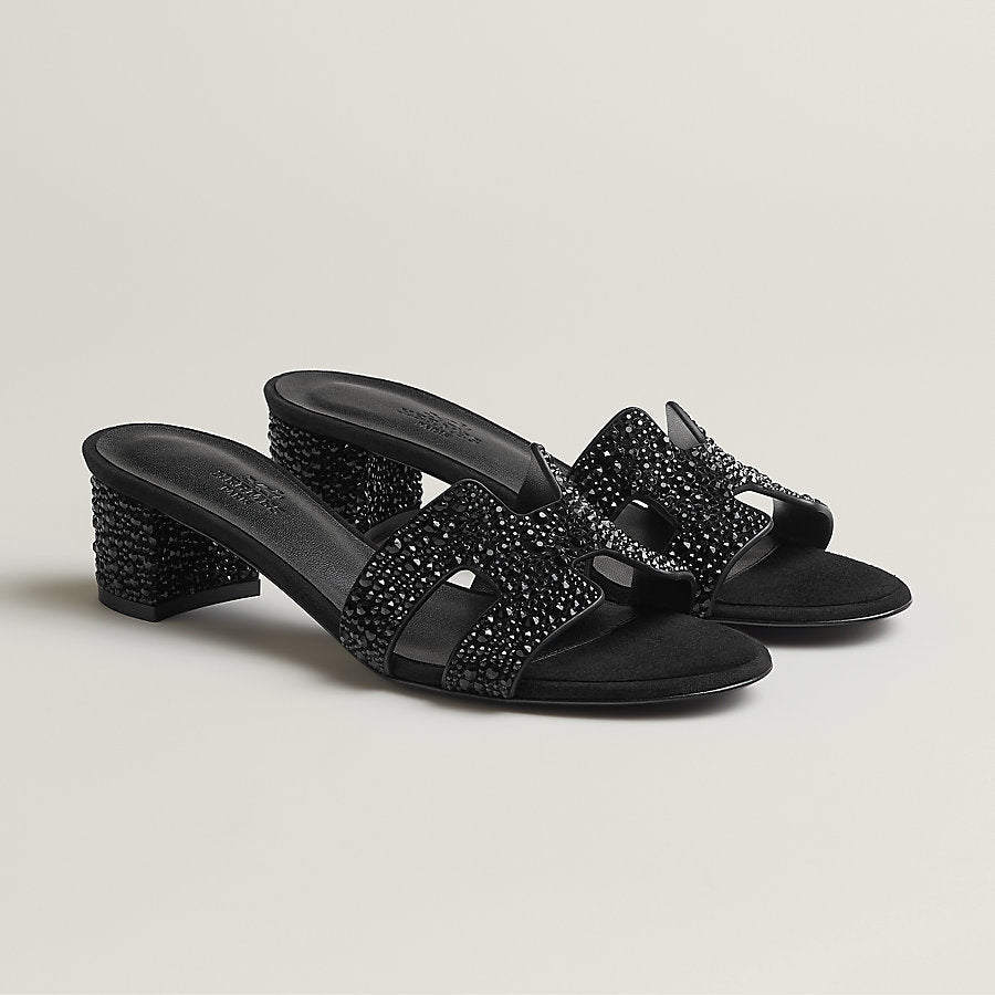 Sandali Oasis Nero Glitter – Ansicht 2