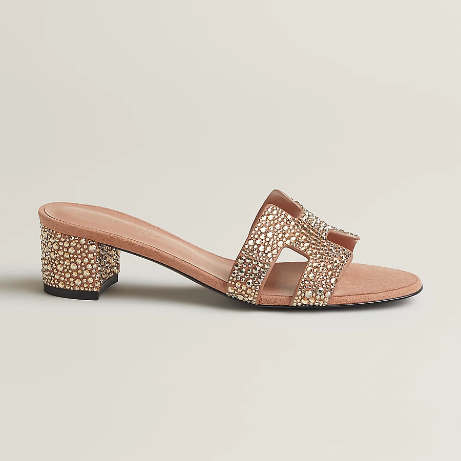 Sandali Oasis Nude Glitter – Ansicht 1