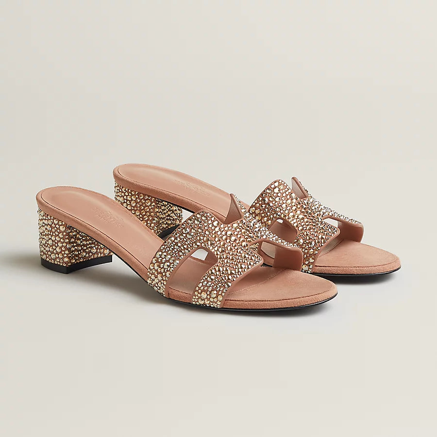 Sandali Oasis Nude Glitter – Ansicht 2
