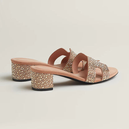 Sandali Oasis Nude Glitter – Ansicht 4