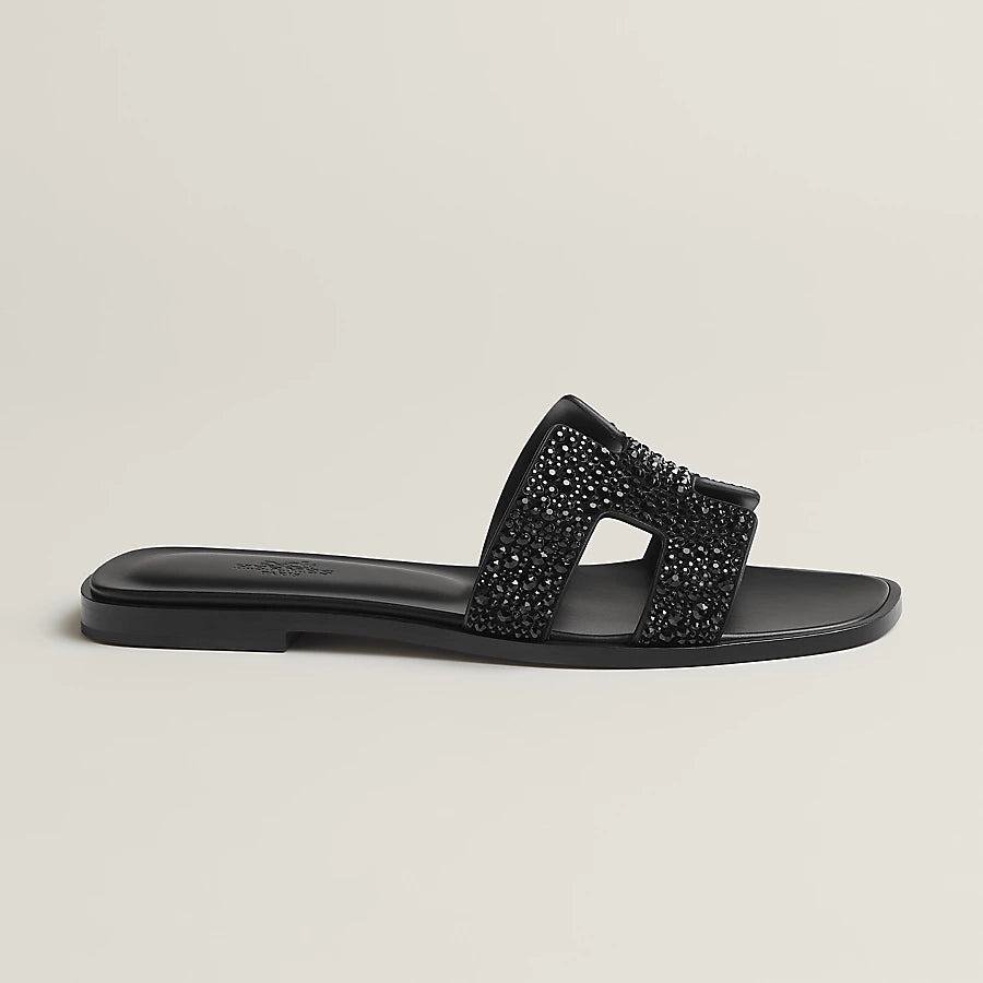 Sandali Oran Nero Glitter – Ansicht 1