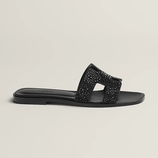 Sandali Oran Nero Glitter – Ansicht 1